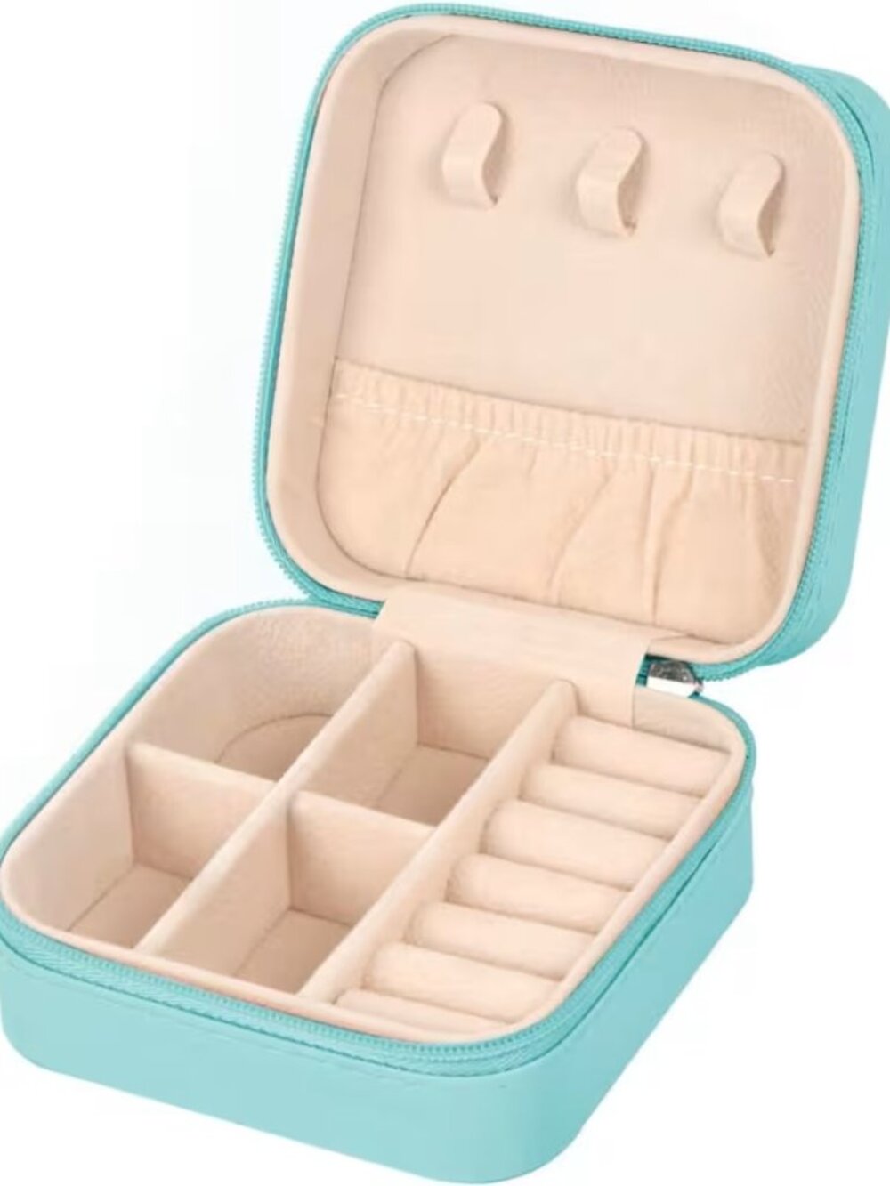 Minty Green Travel Jewelry Case Small Jewelry Box NWT